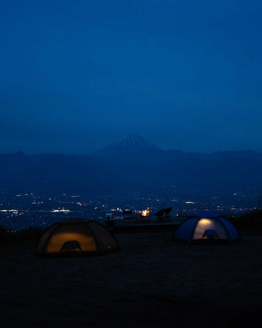 Camping in Japan