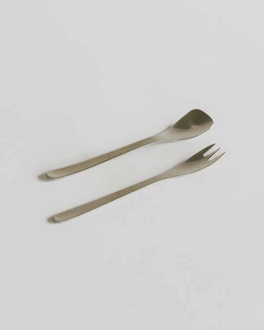 Stainless Steel Spoon by Sori Yanagi