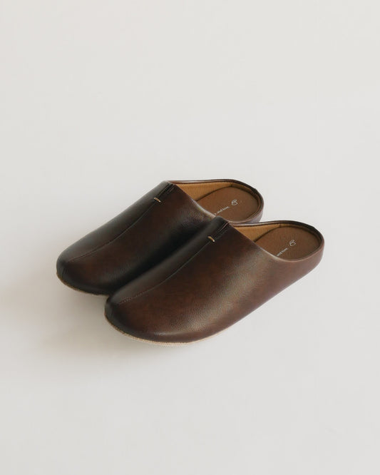 Frontier Room's Brown Leather Slippers