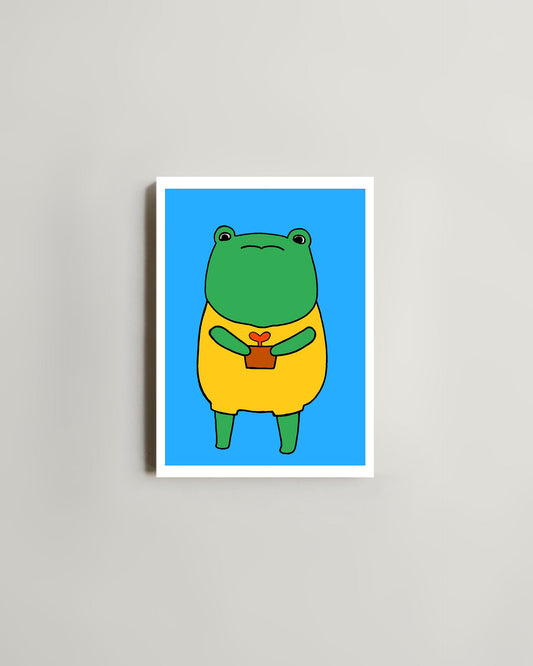 Beanie & Friends by Jessica Ng – 'Froggo' the Frog