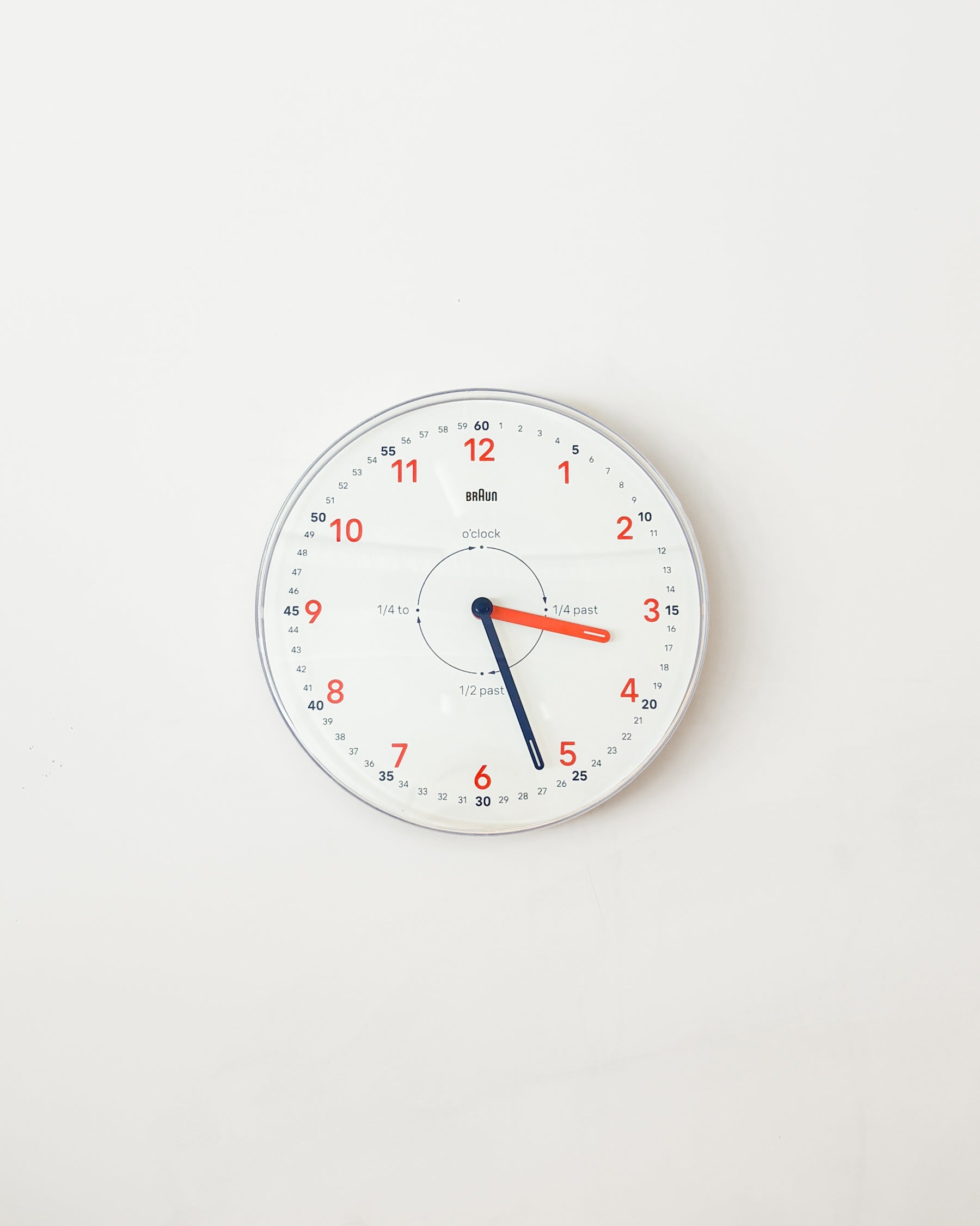 新品 KITH BRAUN Wall clock White Braun BC17 White Wall Clock | Unison
