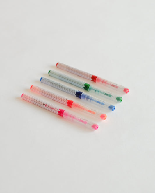 OHTO Fude Ball 1.5mm Rollerball Pen Colour Series