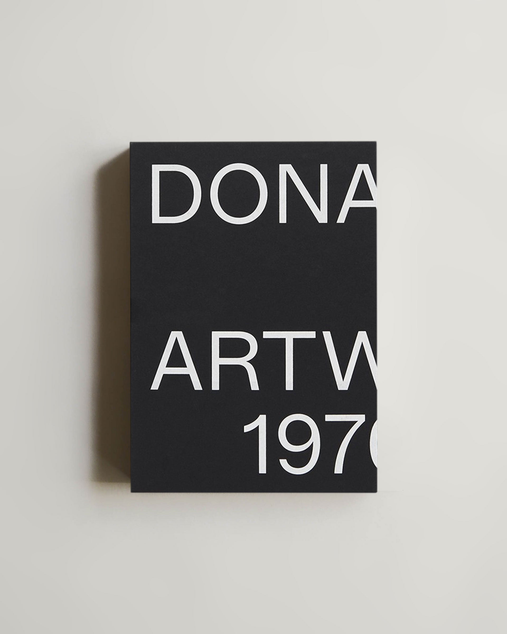 Donald Judd: Artworks 1970-1994 | SORT