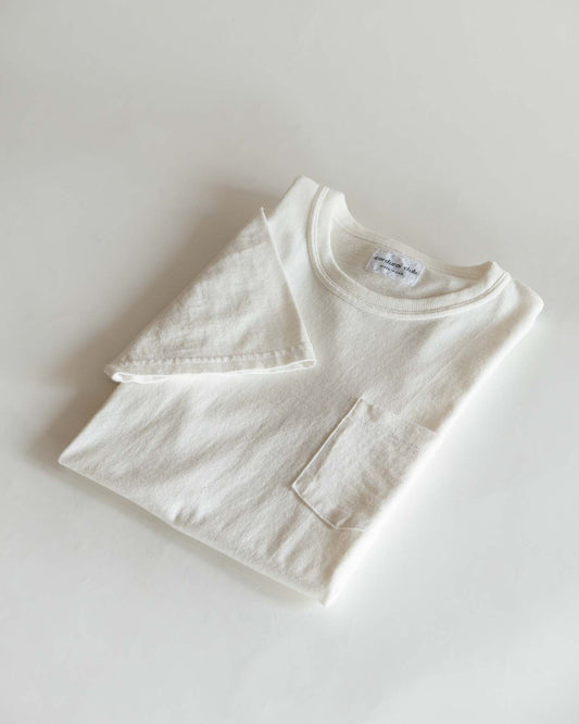 Corduroi Club White Pocket Tee / T-shirt