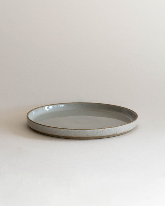 Hasami Porcelain Plate - HPM004 (Gloss Gray)