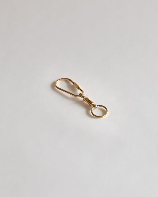 A&F Brass Quick Release Tear Drop Key Holder