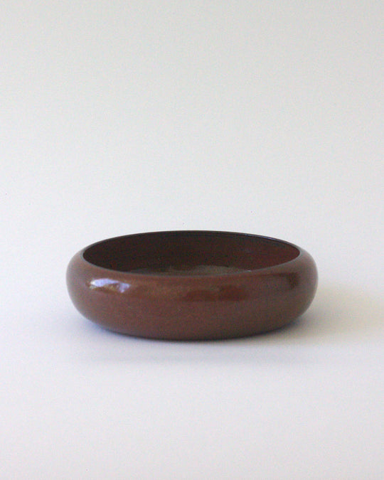 (H5) haneu haneu — auburn deep dish (medium) — handmade ceramics at SORT Vancouver