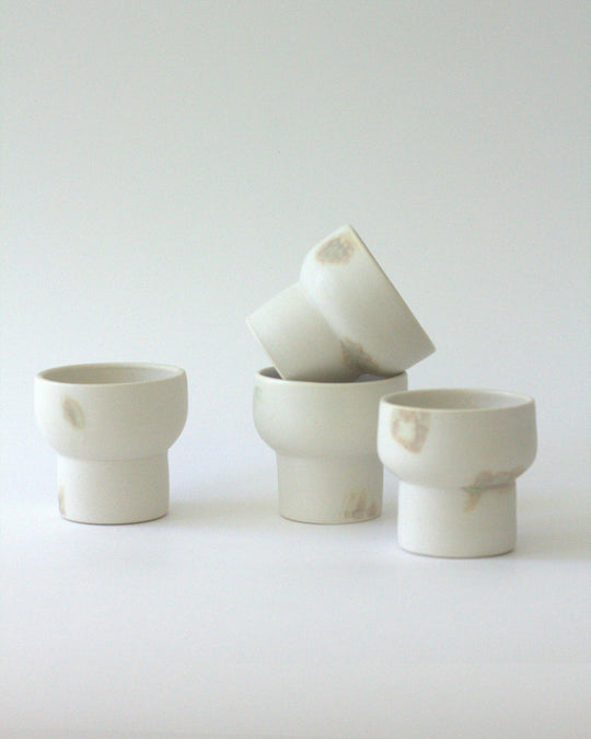(H4) haneu haneu — lichen tulip cup — handmade ceramics at SORT Vancouver