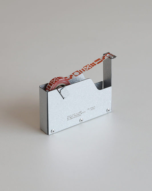 SANRO Level L Tape Cutter (M) — Galvanized Steel — steel tape dispenser at SORT Vancouver