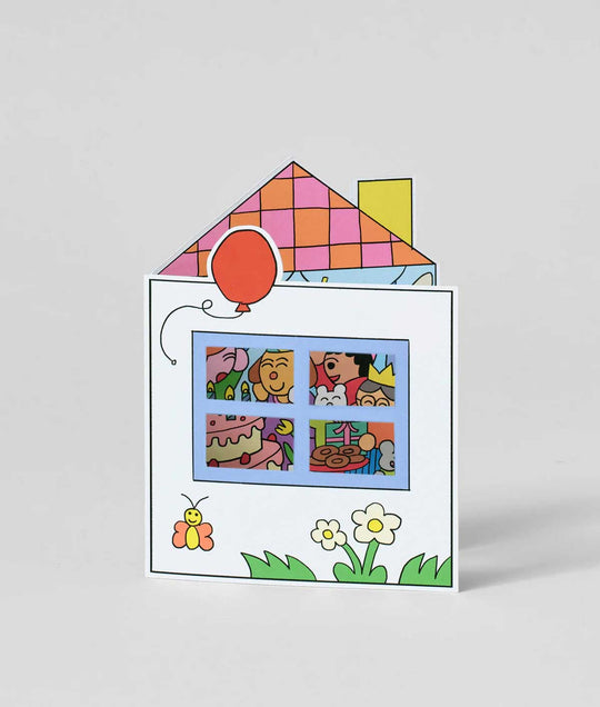 Birthday House Party Card — greeting card at SORT Vancouver