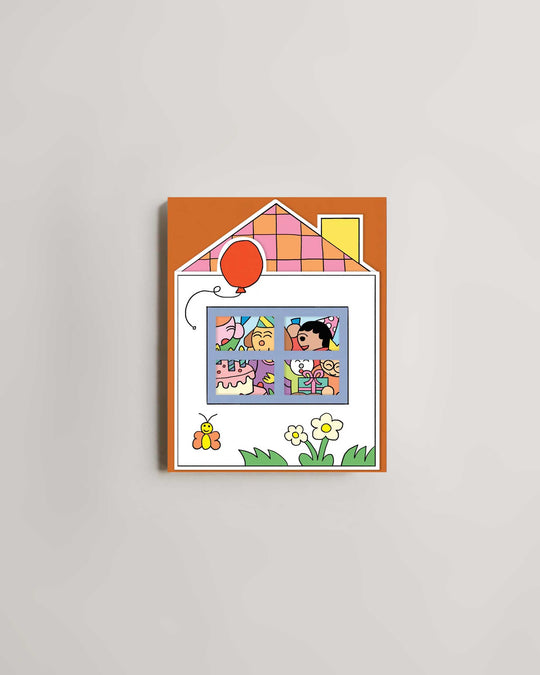 Birthday House Party Card — greeting card at SORT Vancouver