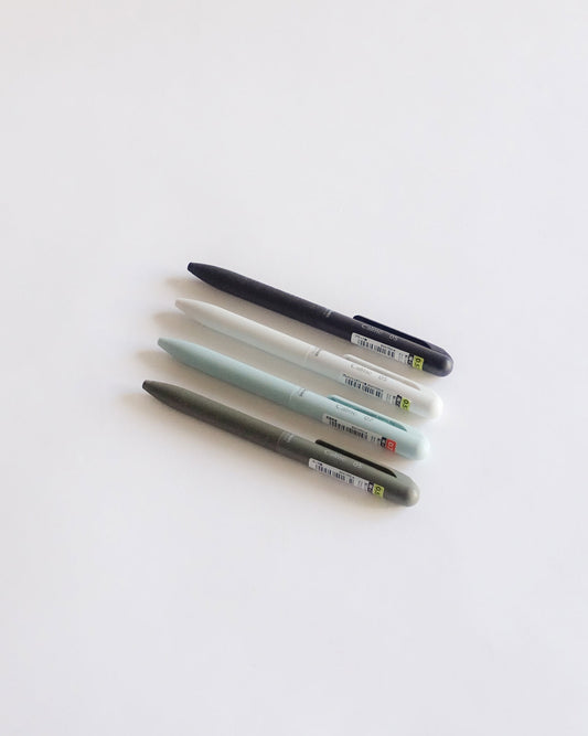 Pentel Calme Monochrome Ballpoint Pen — 0.5mm (Black Ink)