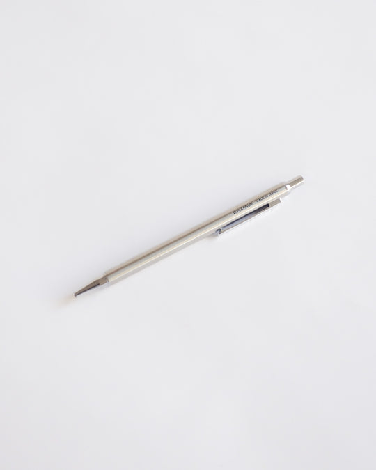 Platinum Stainless Steel Ballpoint Pen — Platinum, Japan, at SORT Vancouver