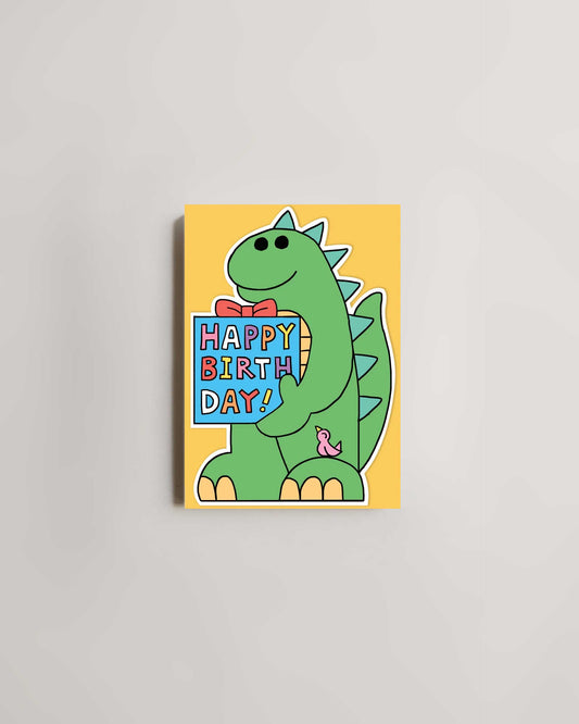 Happy Birthday Monster Card