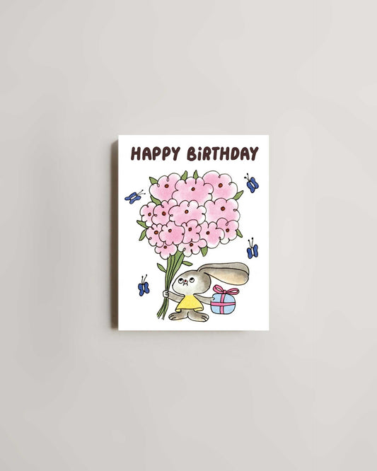 Wrap Happy Birthday Rabbit — greeting card at SORT Vancouver