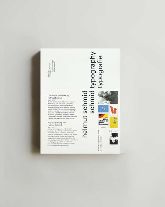 Helmut Schmid Typography Helmut Schmid Typografie — book at SORT Vancouver