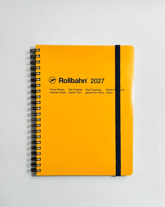 Rollbahn by Delfonics 2027 A5 Diary — 165 Pages, Perforated Pages