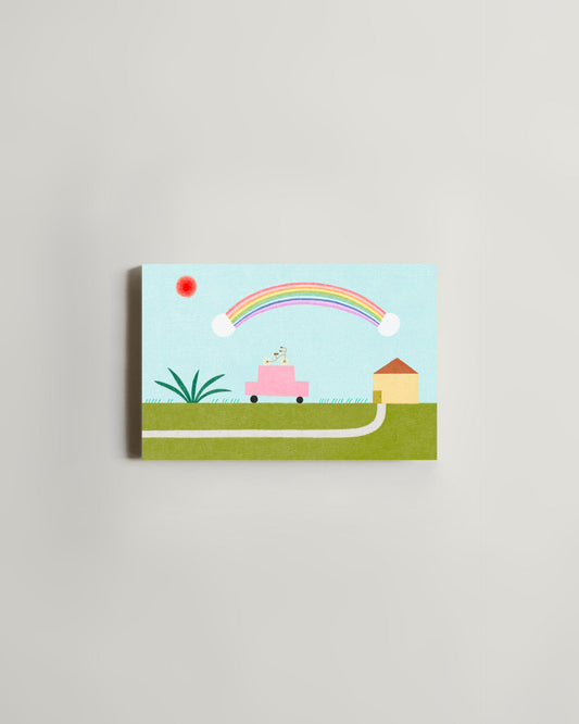Summer Rainbow Post Card by Joy Kim