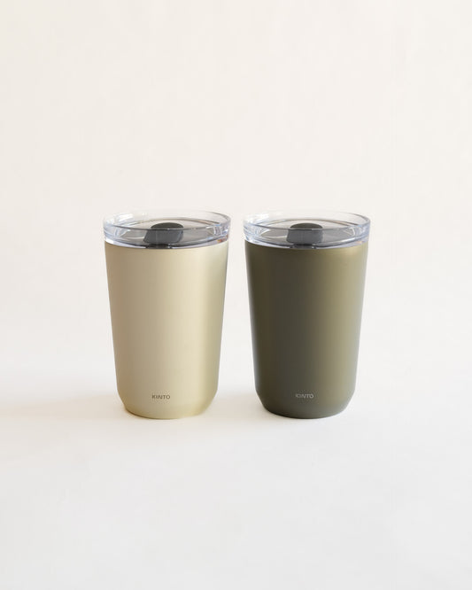 KINTO TO GO Tumbler 360ml white — Japanese design at SORT Vancouver