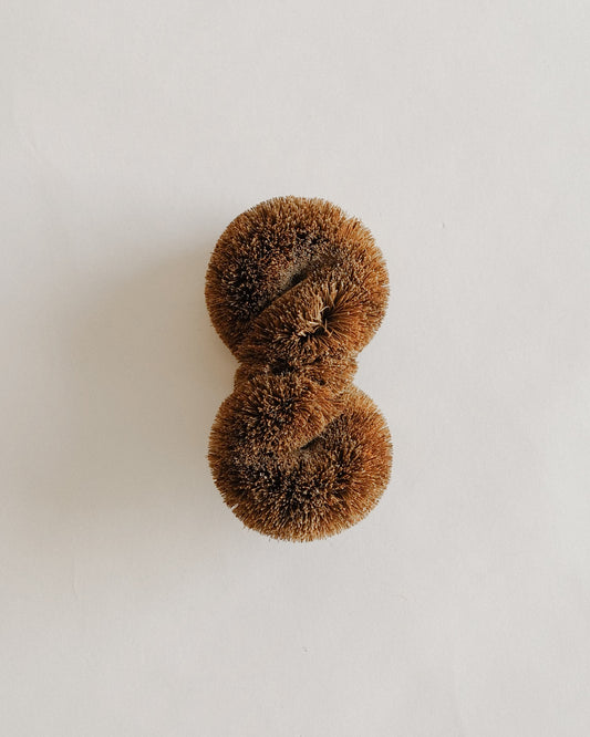 Kamenoko Tawashi Coconut Fiber Brush – Twist