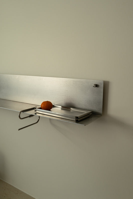 Rhombus Lab Aluminum Wall Shelf 1000 (Special Order)
