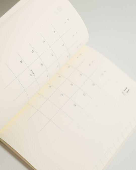Midori MD 2027 Notebook Diary 1 Day 1 Page — A5 Size