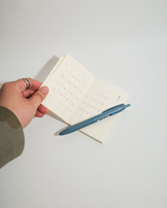 Midori MD 2027 Notebook Diary — A7 Size