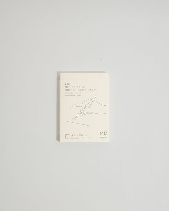 Midori MD 2027 Notebook Diary — A7 Size
