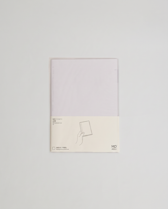 Midori MD Notebook Clear Cover — A6, A5 or A5 Square