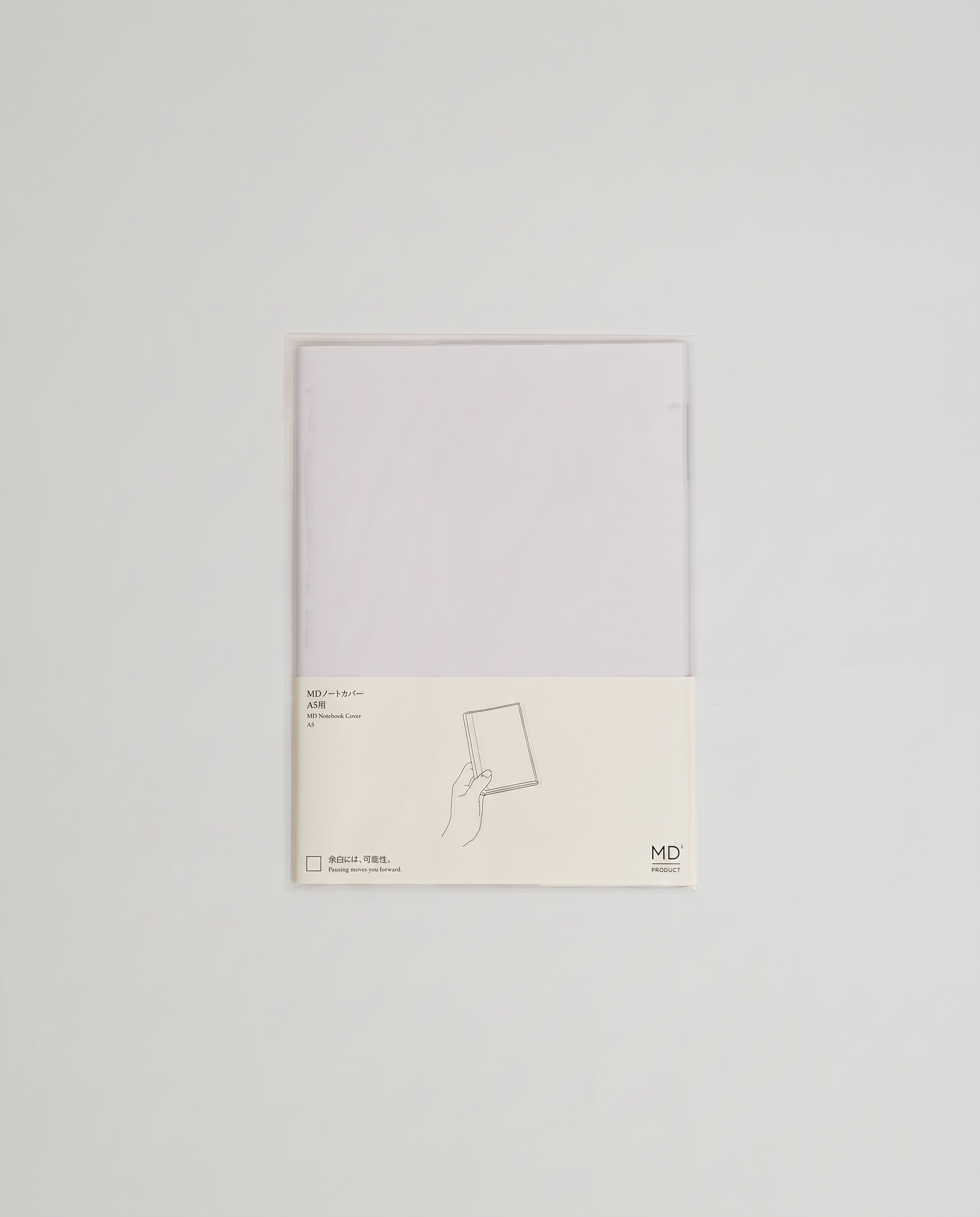 Midori MD Notebook Clear Cover — A6, A5 or A5 Square — Midori, Japan, at SORT Vancouver