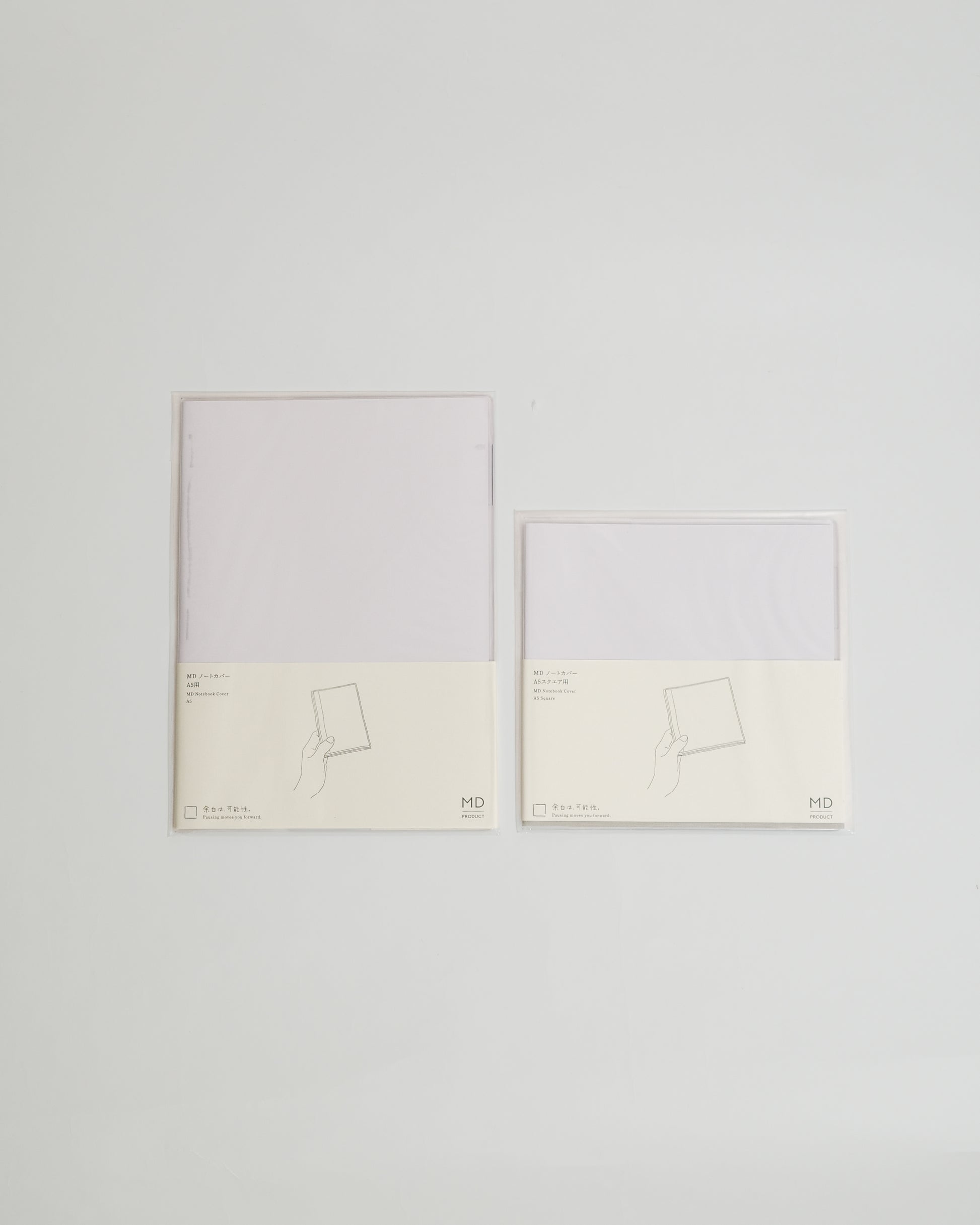 Midori MD Notebook Clear Cover — A6, A5 or A5 Square view 3 — Midori, Japan, at SORT Vancouver