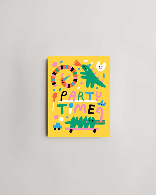 Party Time Animals Card