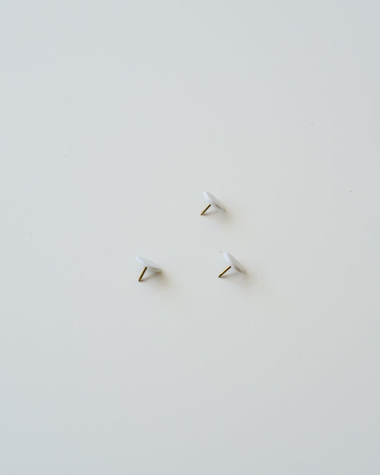 Leone Dell'Era Pushpins - 100 pcs, White — Leone Dell'Era, Italy, at SORT Vancouver