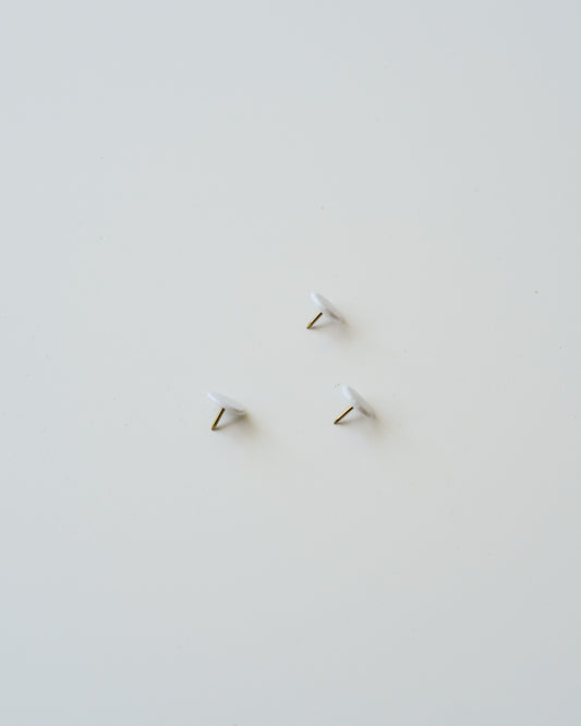 Leone Dell'Era Pushpins - 100 pcs, White