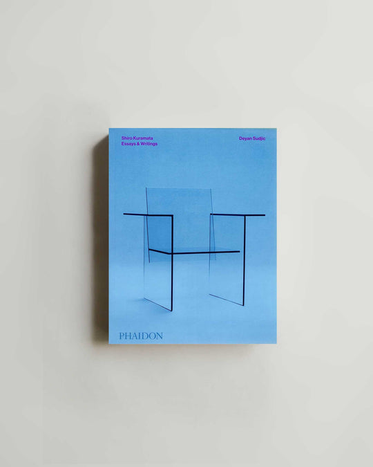 Shiro Kuramata — book at SORT Vancouver