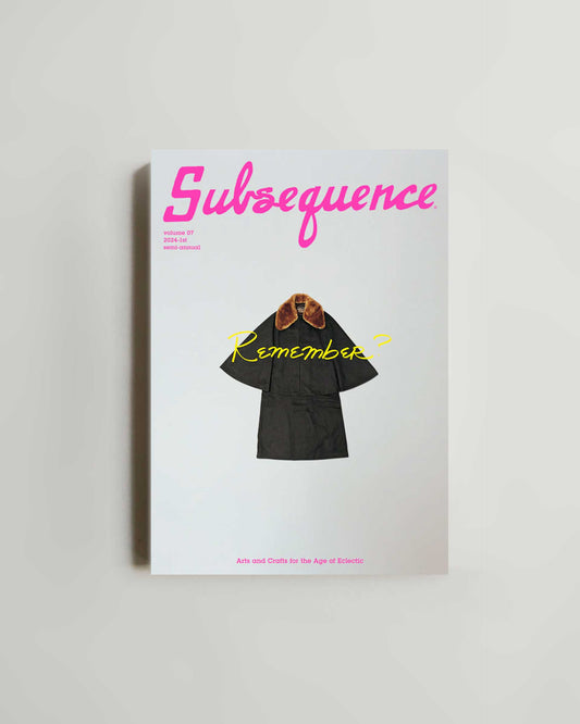 Subsequence Magazine Volume 7