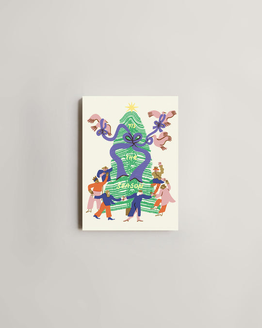 Wrap Tis The Season Card — greeting card at SORT Vancouver