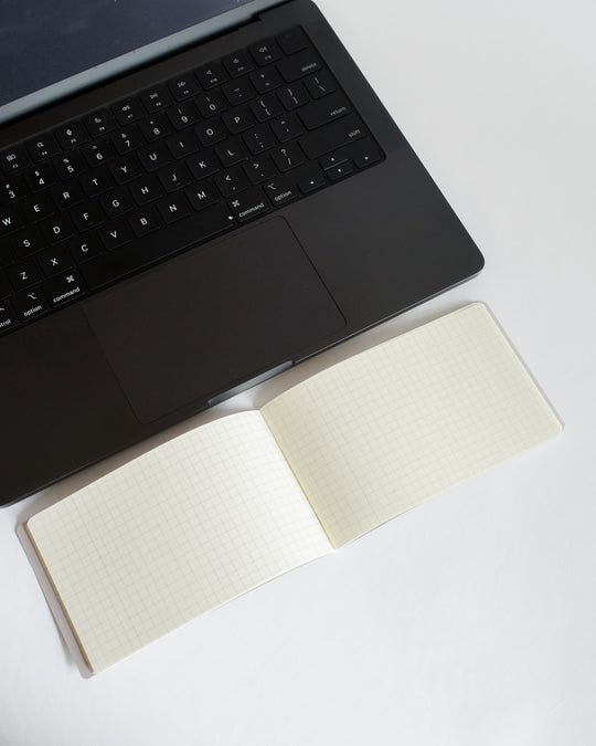 Isshoni 13" Laptop Slim Notebook - Daily Planner, 32 pages — isshoni, Japan, at SORT Vancouver
