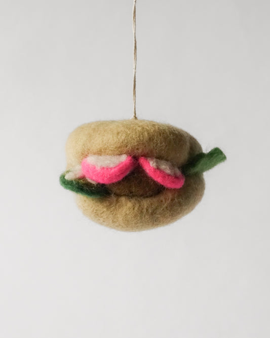 Felt Ornament — Bao Bun