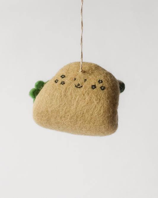 Felt Ornament — Bao Bun