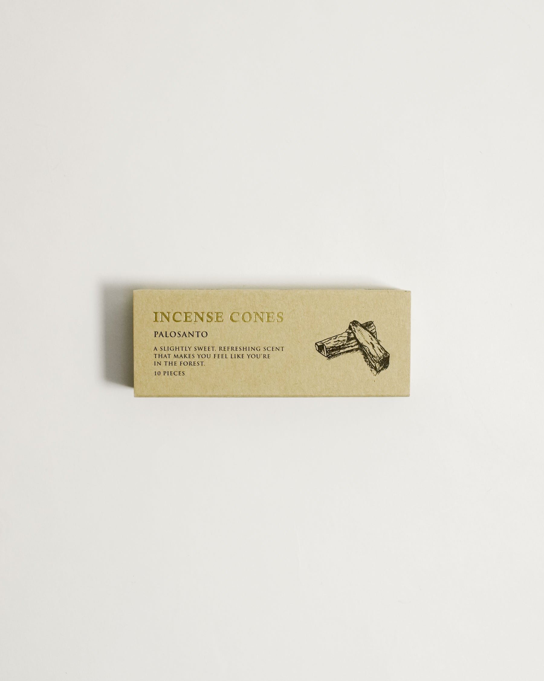 Kousaido Incense Cones - Palosanto (10 pieces) — Kousaido, Japan, at SORT Vancouver