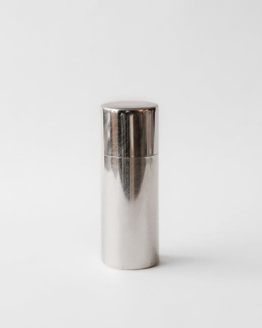 Japanese Handmade Torigoe Tin Canister — Tall