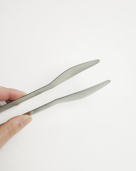 Otegaru Stainless Steel Pickle Tong by Conte, 15cm — Conte, Japan, at SORT Vancouver