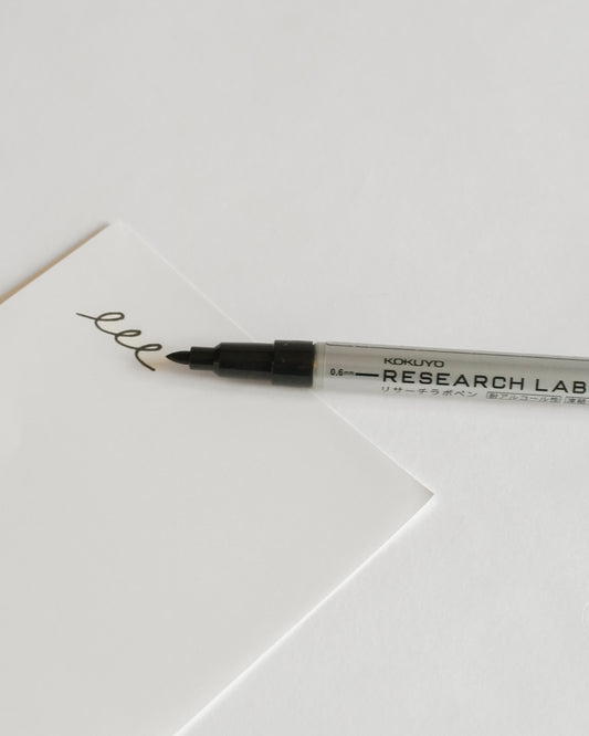 KOKUYO Research Lab Pen — 0.6mm, Black