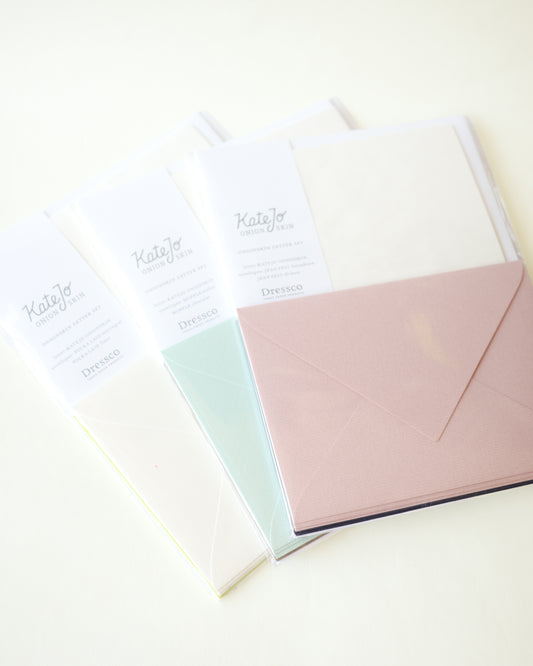 Takeo Dressco Onion Skin Letter Set (A5)