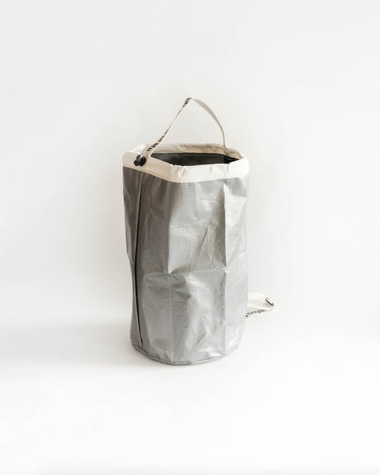 Rhombus Lab Bucket Tarp Bag - Silver — Rhombus Lab, South Korea, at SORT Vancouver