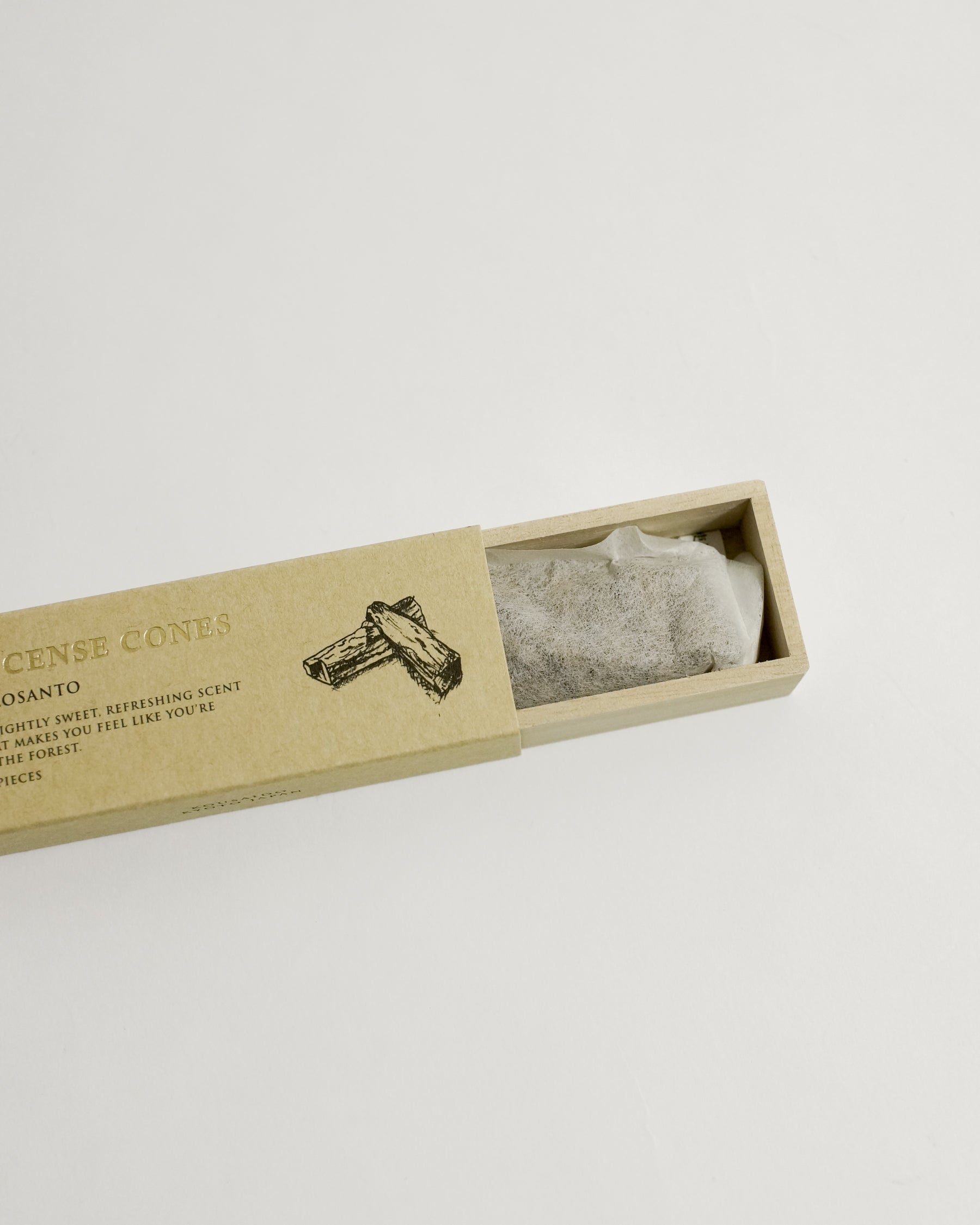 Kousaido Incense Cones - Palosanto (10 pieces) — Kousaido, Japan, at SORT Vancouver