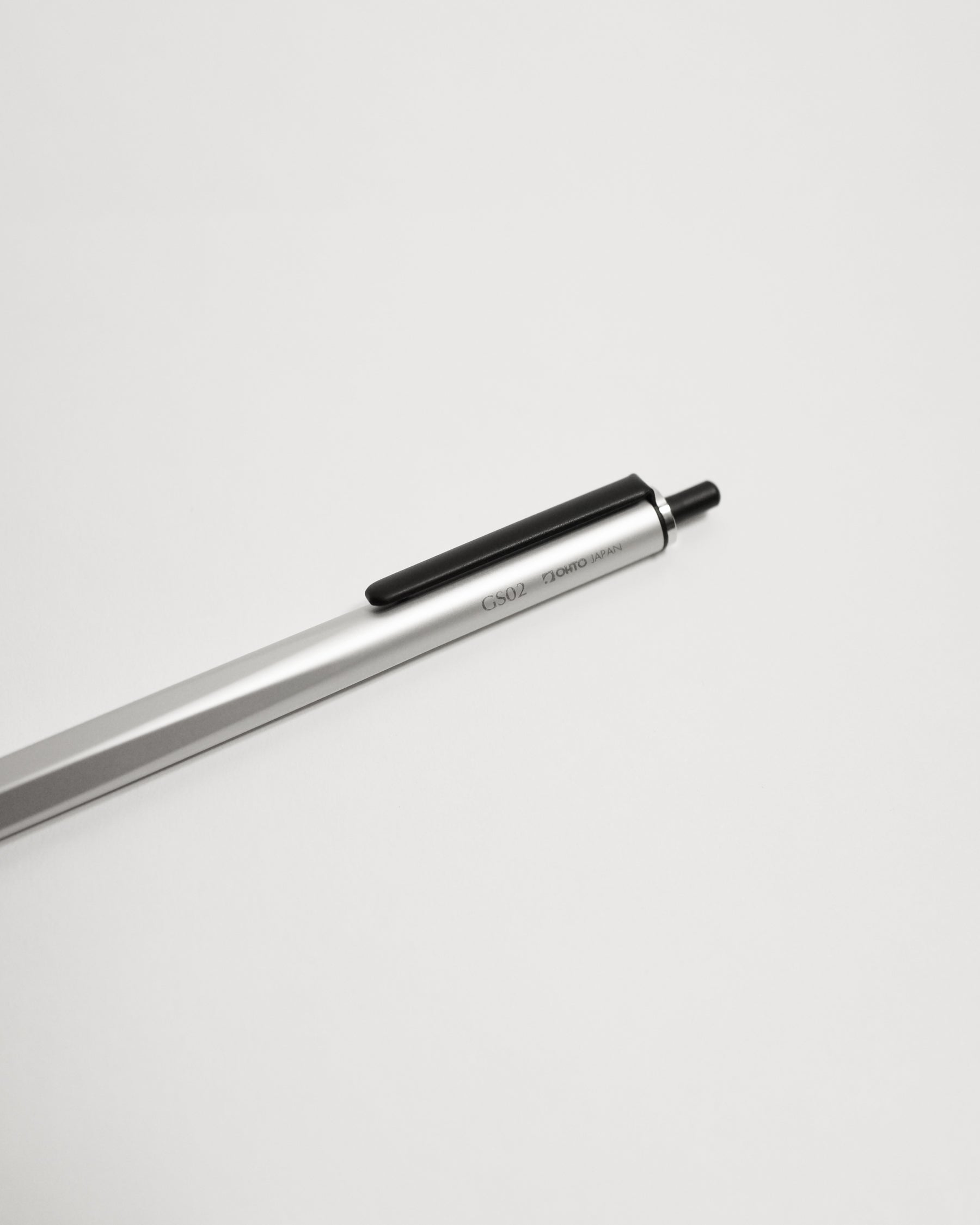 OHTO GS02 Roller Gel Pen — Metal Body, 0.5mm — OHTO, Japan, at SORT Vancouver