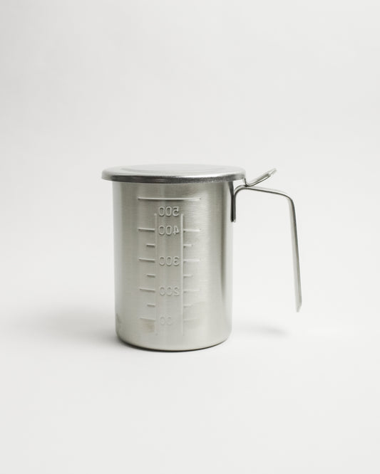 Koshimasu Stainless Steel Oil Pot Container with Filter by Conte