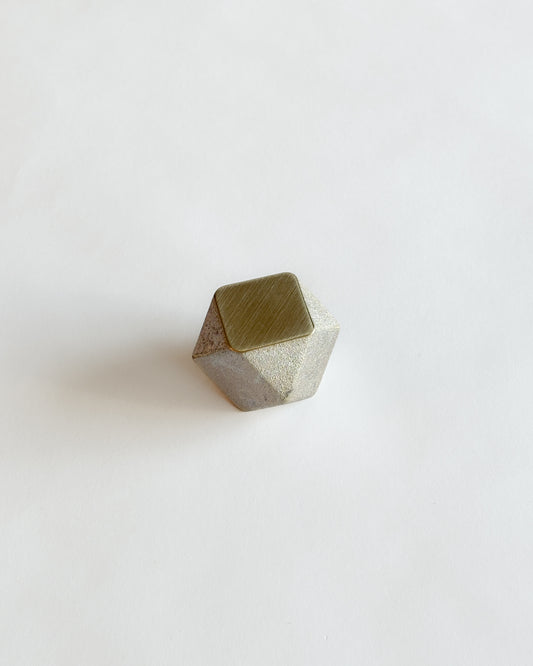 Brass Paper Weight by Futagami, Japan